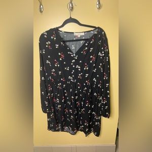 Loft flower short dress small